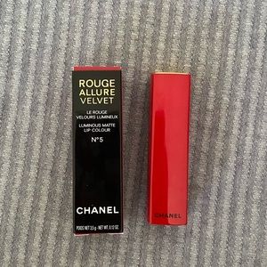 Chanel N5 Rouge Velvet Allure Red Lipstick